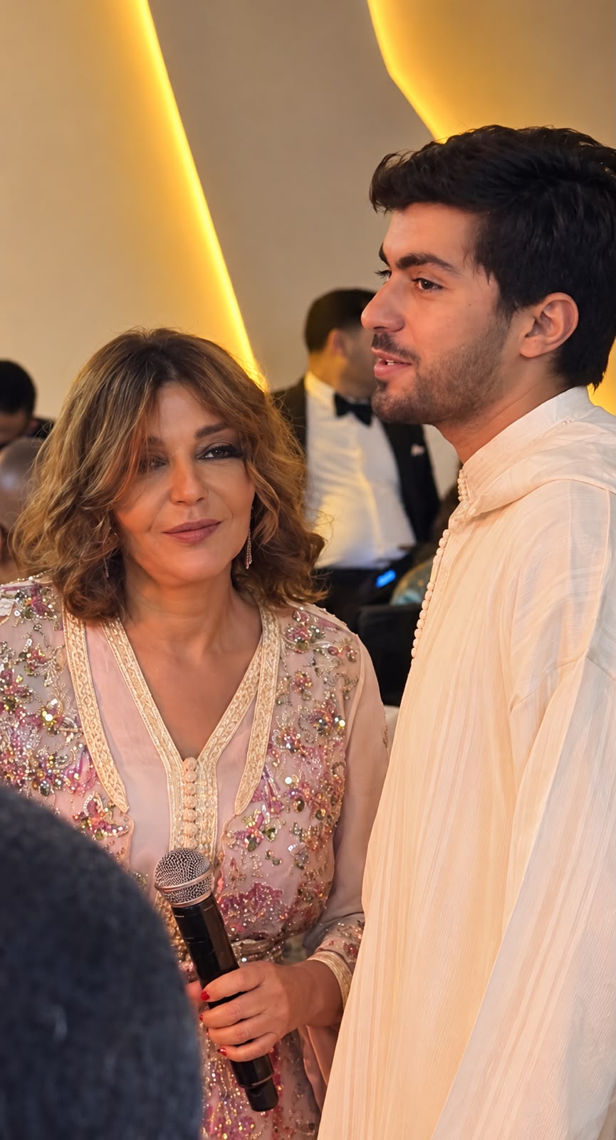 نجل الديفا سميرة سعيد يحتفل بزفافه